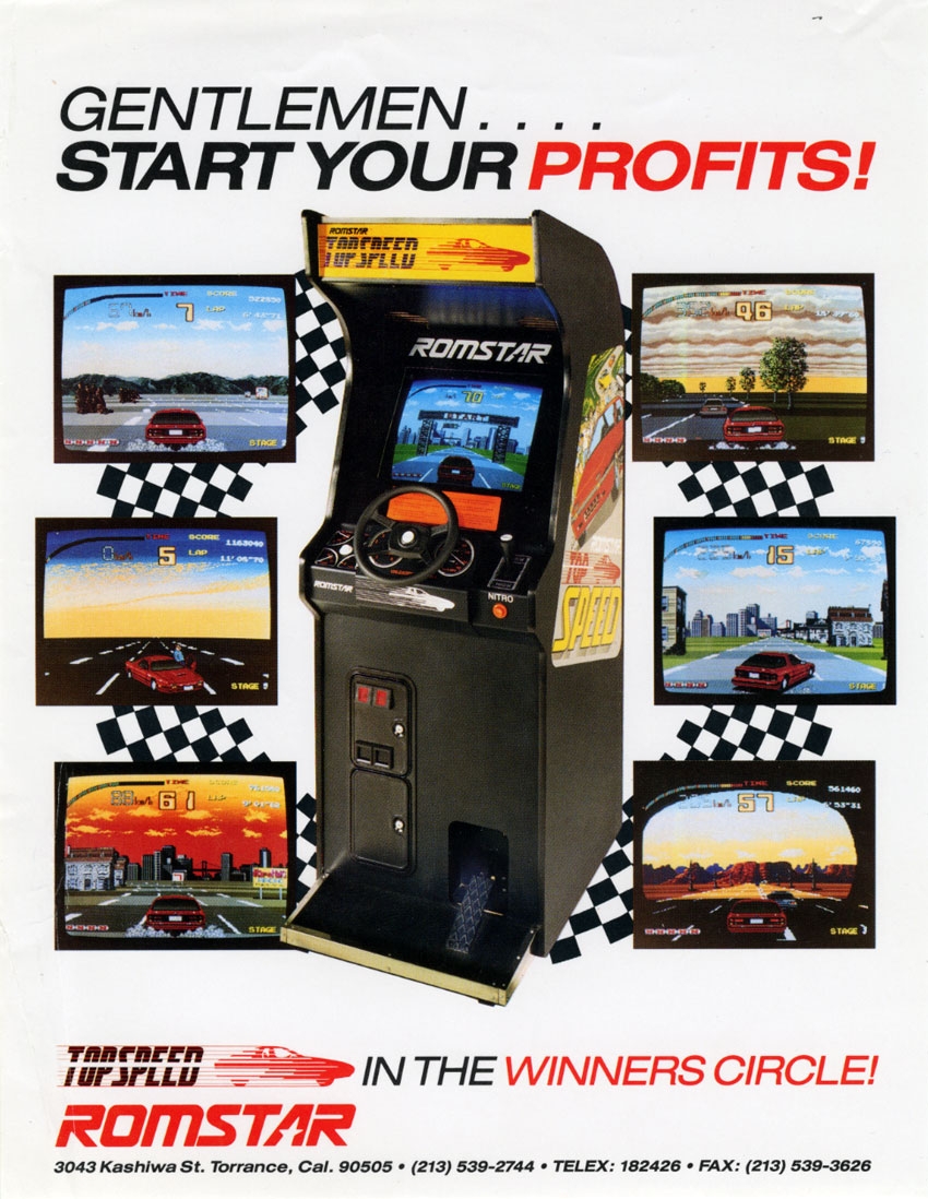 Top Speed (Arcade) (gamerip) (1987) MP3 - Download Top Speed